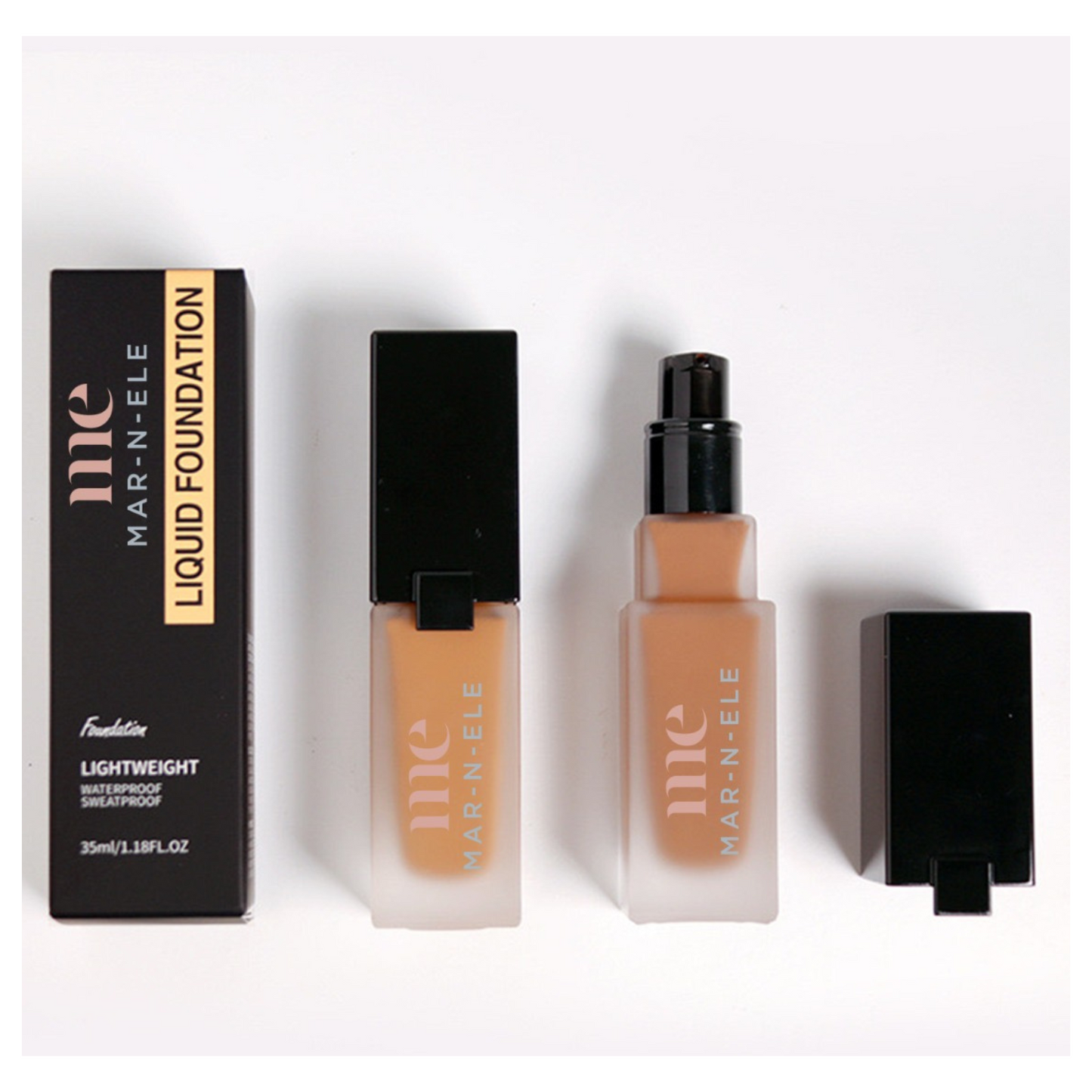 Liquid Foundation Lightweight, Waterproof & Sweatproof
