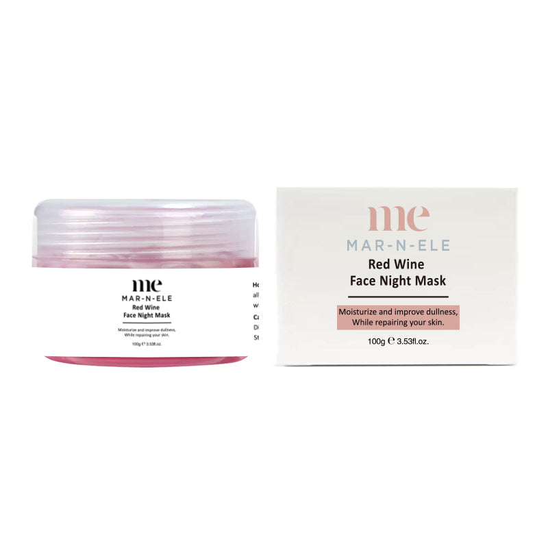 Red Wine Face Night Mask – Overnight Radiance & Repair