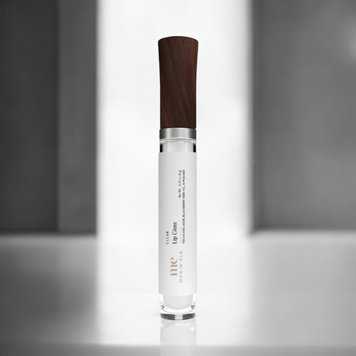 Clear Lip Gloss: Gradual Plumping • Vegan Collagen • Blackberry Seed Oil & Wakame