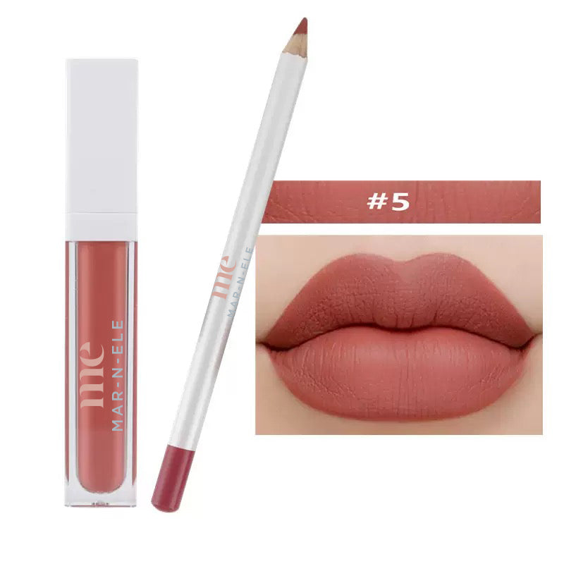 Matte Lip Kit - Liquid Lipstick & Lip Liner
