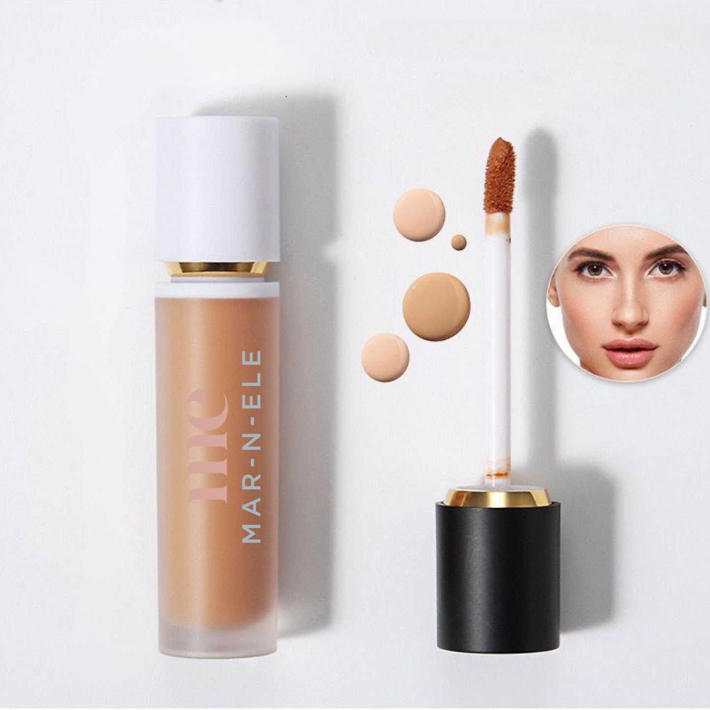 Cream Liquid Concealer for Full Coverage - 9 mL / 0.30 fl. oz.