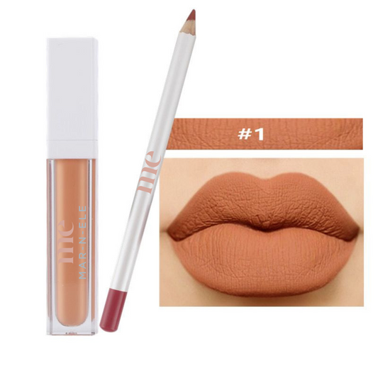 Matte Lip Kit - Liquid Lipstick & Lip Liner