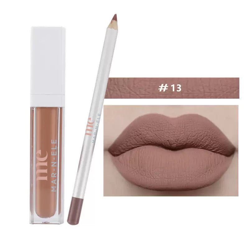 Matte Lip Kit - Liquid Lipstick & Lip Liner