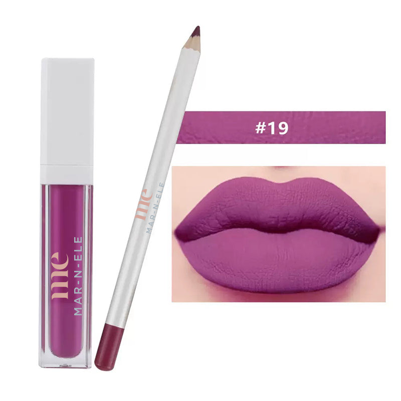 Matte Lip Kit - Liquid Lipstick & Lip Liner