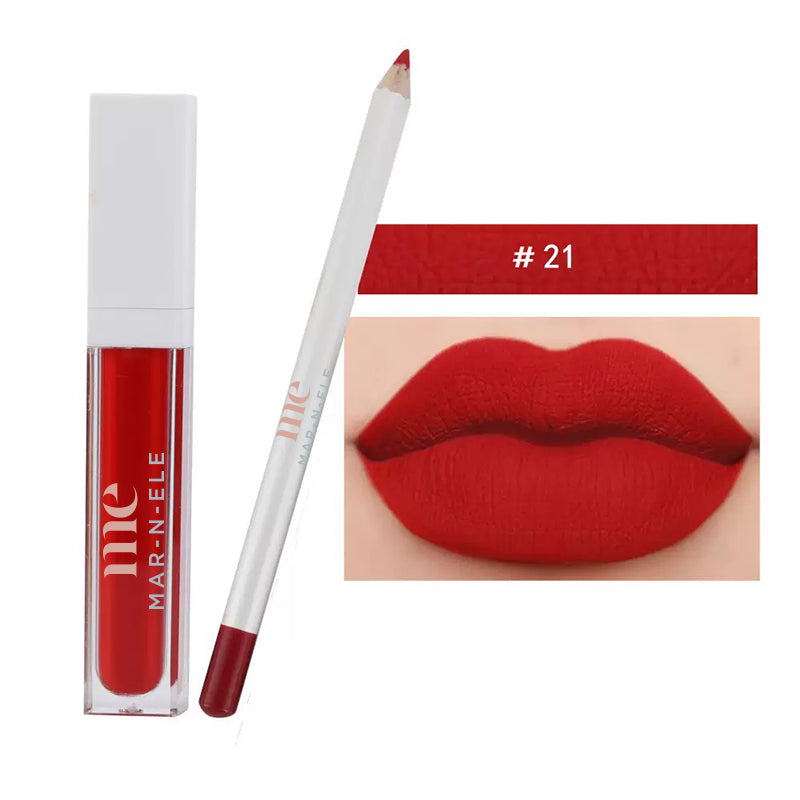 Matte Lip Kit - Liquid Lipstick & Lip Liner