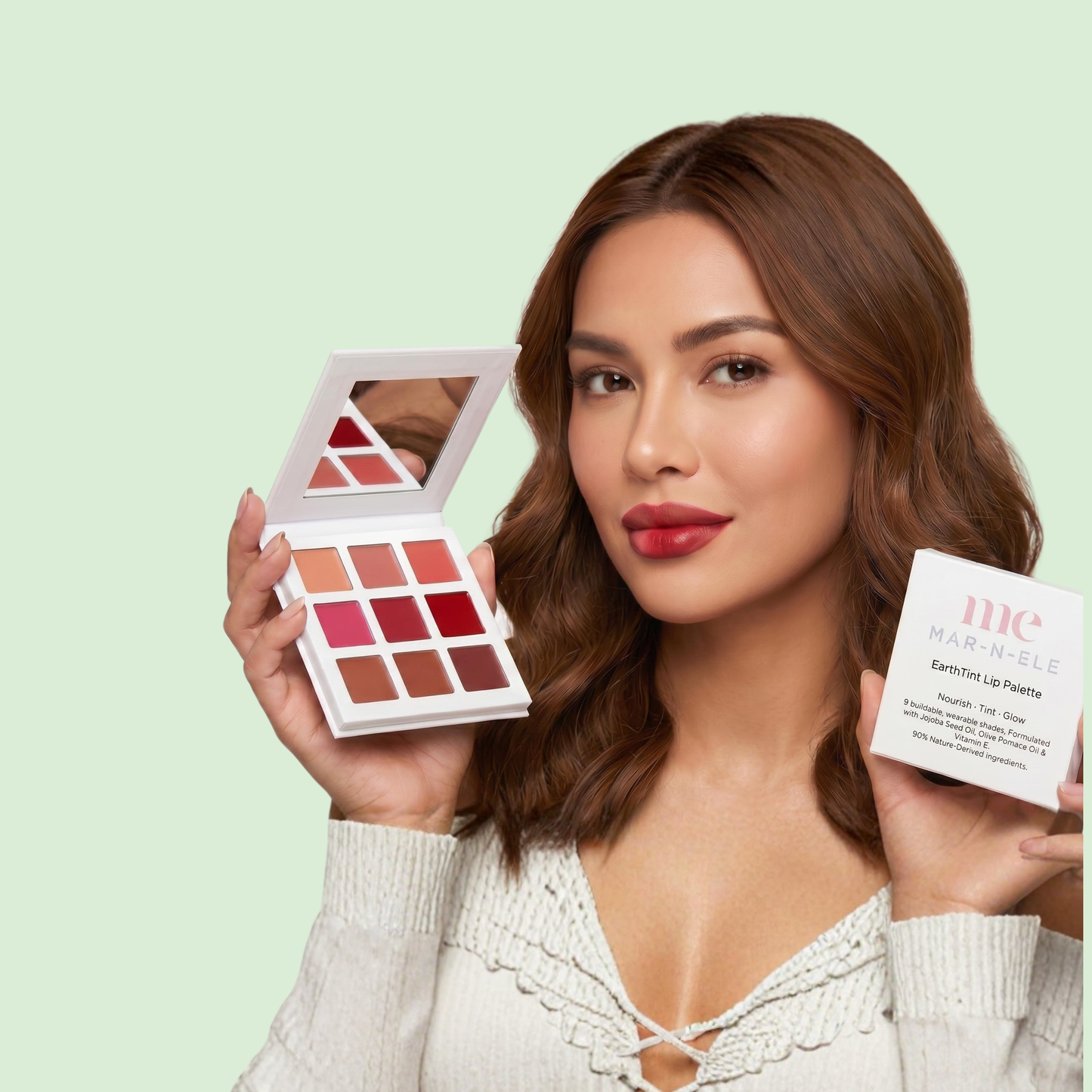 EarthTint Lip Palette  — 9 Buildable Shades