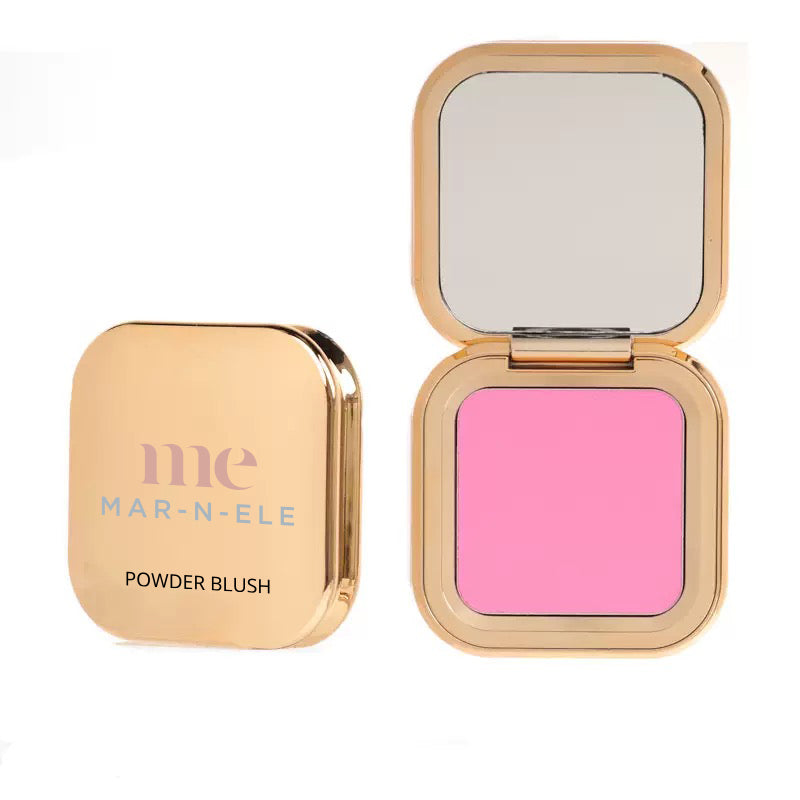 MAR-N-ELE Powder Blush – Silky Matte Finish (4 Shades)