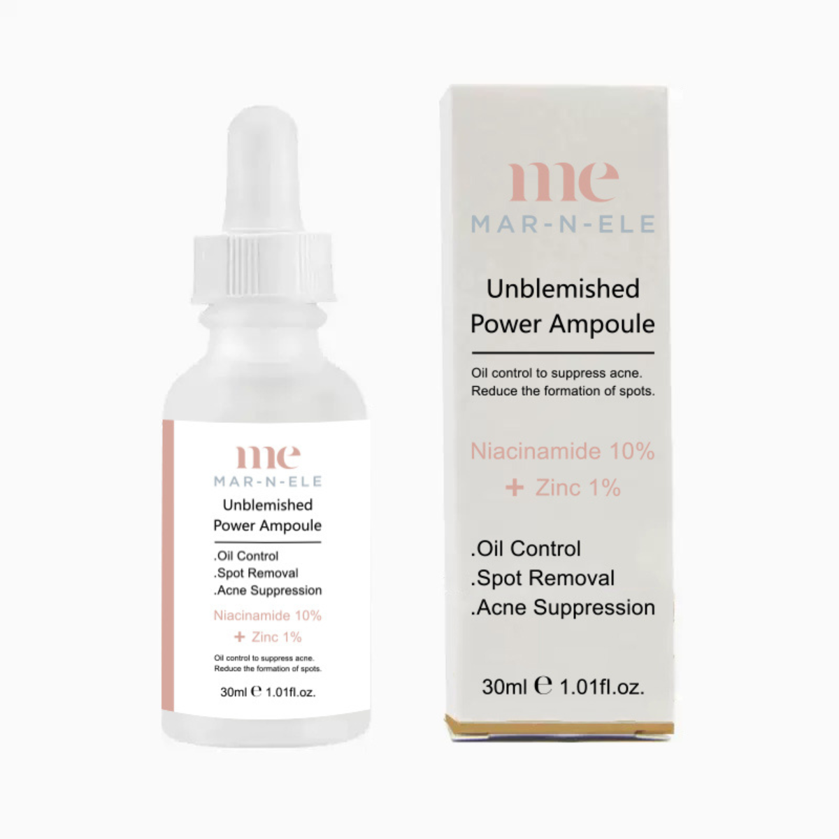 Unblemished Power Ampoule with Niacinamide 10% + Zinc 1%