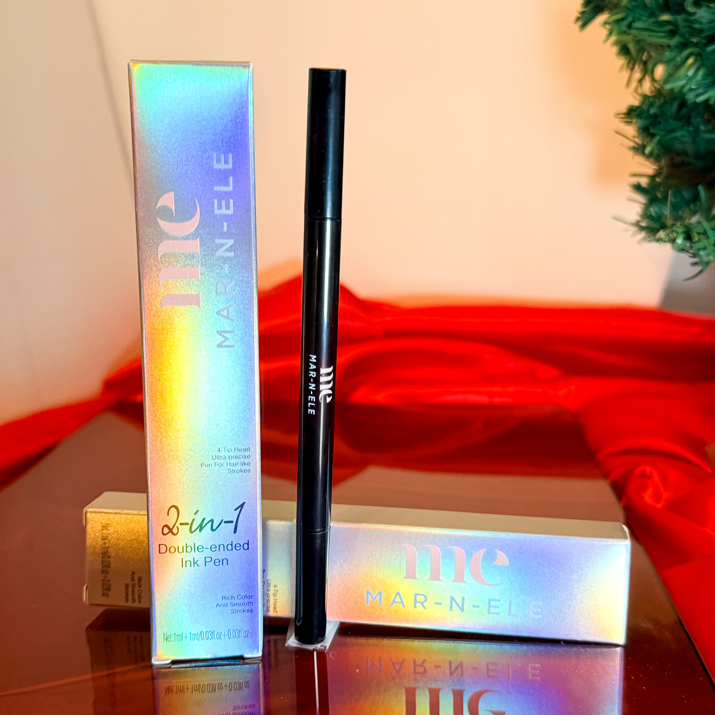 2-in-1 Double-Ended Ink Pen – Precision Liner & Bold Definition