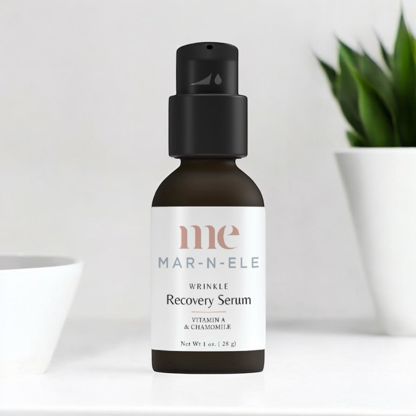 MAR-N-ELE Wrinkle Recovery Serum with Vitamin A & Chamomile