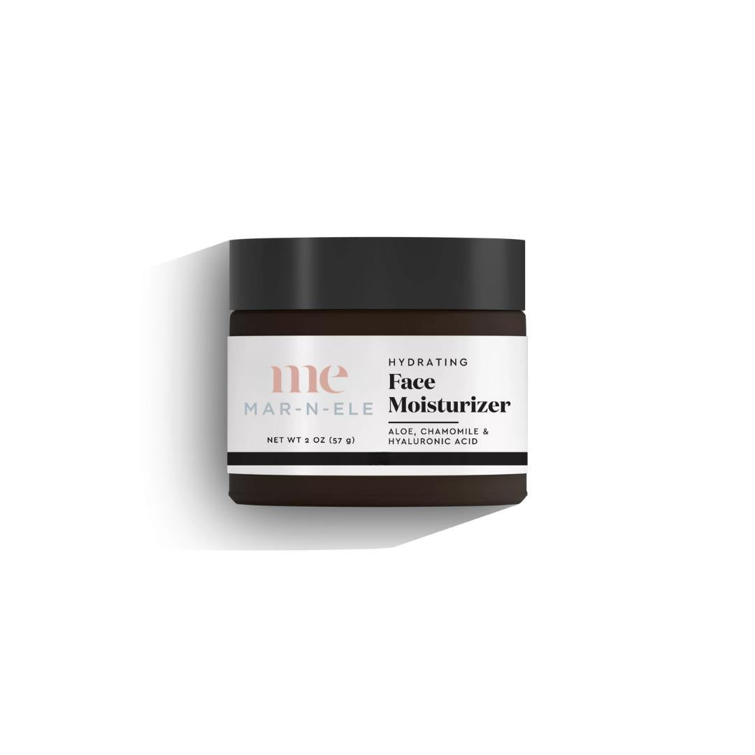 Hydrating Face Moisturizer – Aloe, Chamomile & Hyaluronic Acid • Soothing Daily Hydration