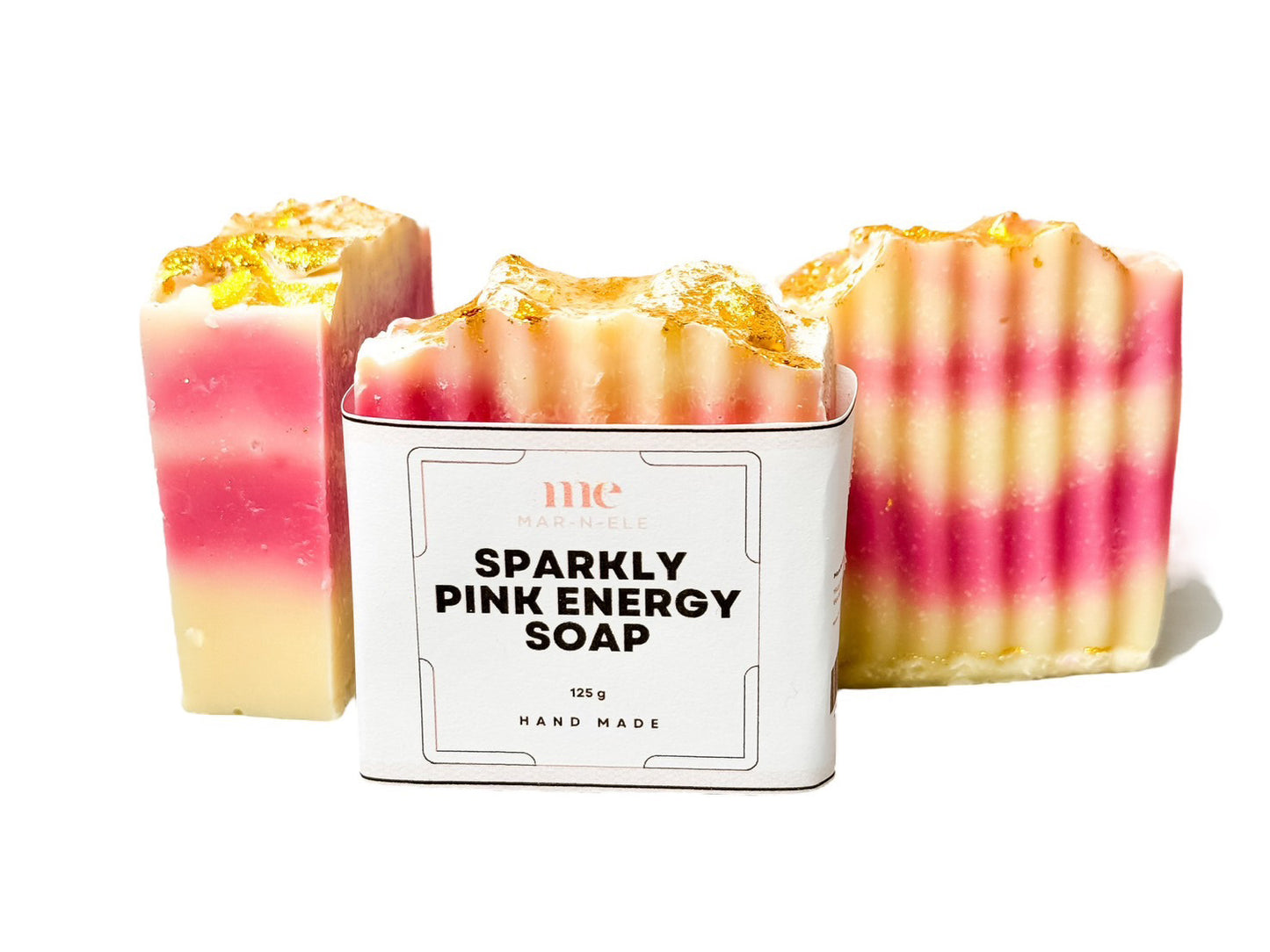 ME MAR-N-ELE SPARKLY PINK ENERGY BOTANICAL SOAP