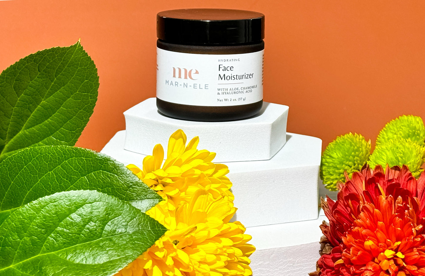 Hydrating Face Moisturizer – Aloe, Chamomile & Hyaluronic Acid • Soothing Daily Hydration