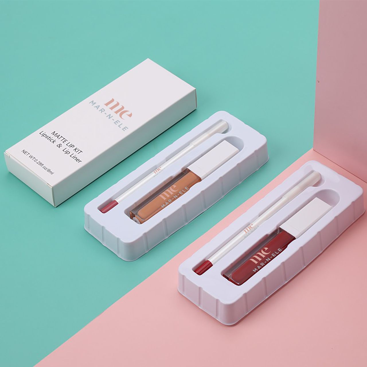 Matte Lip Kit - Liquid Lipstick & Lip Liner